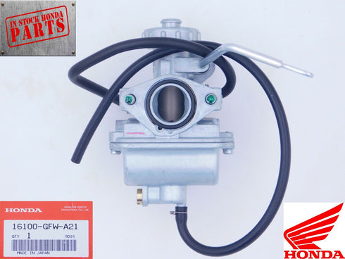 Honda Carburetor  06-12 CRF80 F Fuel Carb Assembly New Genuine OEM 16100-GFW-A21